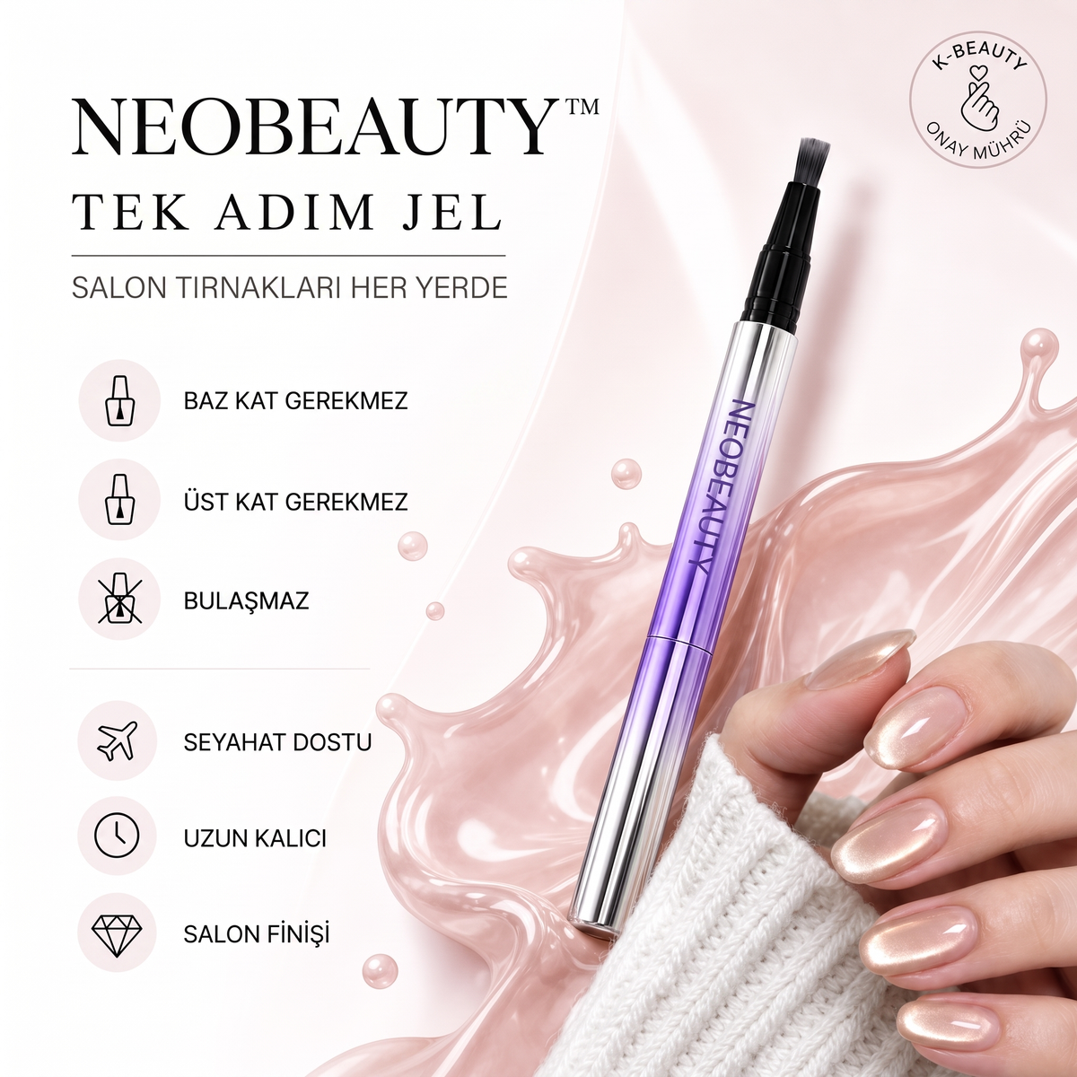 NeoBeauty Salon Cep Oje Seti